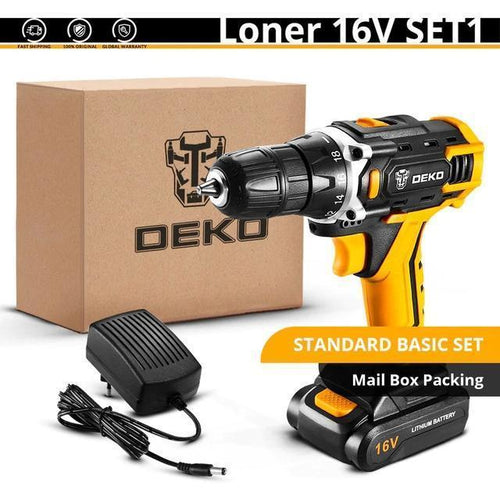 12V 32N.m 2-Speed Electric Lithium-Ion Battery Cordless Drill Mini Drill  Cordless